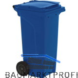 M�lltonne 120 Liter Kunststoff blau Urban