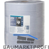 Tork Putzpapier-Rolle Industrie blau 369 mm 3-lagig