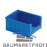 Sichtlagerkasten blau 300 x 234 x 140 mm