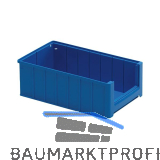 Sichtlagerkasten blau 400 x 234 x 140 mm