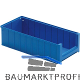 Sichtlagerkasten blau 500 x 234 x 140 mm