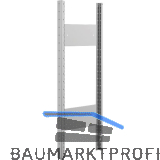 META Steckrahmen 1025 x 300 mm inkl. Steckprofil u. Steck-Tiefensteife verzinkt