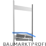 META Steckrahmen 1500 x 800 mm inkl. Steckprofil u. Steck-Tiefensteife verzinkt