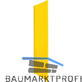 META Vollwandrahmen RAL 1003 signalgelb 2000 x 500 mm komplett