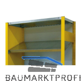 META Schr�gboden V 150, 14� mit Anschlag verzinkt, komplett 1000 x 500 mm