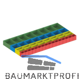 META Set 1 Kunststoffk�sten 48-teilig