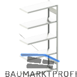 META Steck-Anbauregal 2000 x 1000 x 400 mm 5 Fachb�den 150 kg