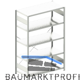 META Steck-Grundregal 2000 x 1300 x 600 mm 5 Fachb�den 230 kg