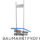 META Steckrahmen 2000 x 600 mm inkl. Steckprofil u. Steck-Tiefensteife verzinkt