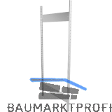 META Steckrahmen 2000 x 800 mm inkl. Steckprofil u. Steck-Tiefensteife verzinkt