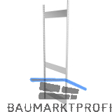 META Steckrahmen 2500 x 800 mm inkl. Steckprofil u. Steck-Tiefensteife verzinkt