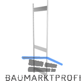 META Steckrahmen 3000 x 800 mm inkl. Steckprofil u. Steck-Tiefensteife verzinkt