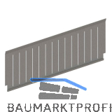 META Tiefenteiler H�he 200 mm Tiefe 400 mm, verzinkt