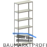 META Schraubregal Grundset 2500 x 1000 x 400 mm Tragkraft 150 kg