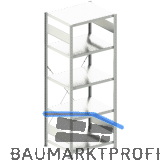 META Steck-Grundregal 2000 x 750 x 600 mm 5 Fachb�den 100 kg