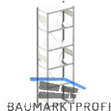 META Steck-Grundregal 2500 x 750 x 400 mm 6 Fachb�den 100 kg