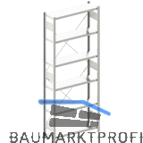 META Steck-Grundregal 2500 x 1000 x 300 mm 6 Fachb�den 150 kg