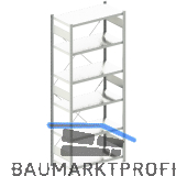 META Steck-Grundregal 2500 x 1000 x 500 mm 6 Fachb�den 150 kg