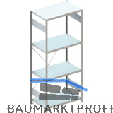 META Steck-Grundregal 2000 x 750 x 600 mm 4 Fachb�den 150 kg