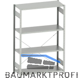 META Steck-Grundregal 2000 x 1300 x 500 mm 4 Fachb�den 230 kg