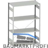 META Steck-Grundregal 2000 x 1300 x 600 mm 4 Fachb�den 230 kg