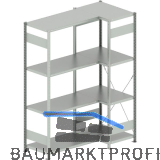 META Steck-Eckregal 2000 x 750 /1000 x 500 mm Tragkraft 100 kg