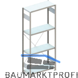 META Steck-Grundregal 2000 x 750 x 400 mm 4 Fachb�den 150 kg