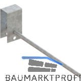 META Trennarm verzinkt L�nge 500 mm inkl. Befestigungsmaterial