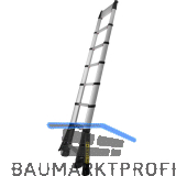 JUST Anlege-Teleskopleiter Telestep Prime 11 Sprossen 0,87 - 3,5 m