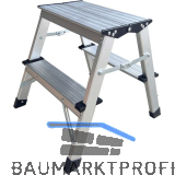 Alu-Montagetrittleiter 2x2-stufig