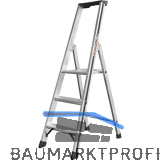 ALU-PRO Stufenstehleiter mit Plattform Type 70026 3 Stufen L�nge 1,39 m