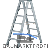 JUST Alu-Stufen-Doppelleiter Type 58 Stufen= 6 L�nge=1,50 m