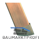 Kunststoffschuhe f�r Holm 60 mm zu Holzstehleiter Inhalt 2 St�ck