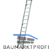 JUST Alu-Stufenanlegleiter Type 59 Stufen= 8 L�nge=2,00 m