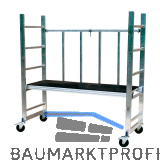 JUST Alu-Klappger�st Nutzlast=150 kg L�nge=1,70m Arbeitsh�he 3,00 m