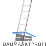 HYMER Alu-Anlegeleiter Type 6011 Sprossen=6 L�nge=1,88 m