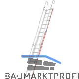 HYMER Alu Einh�nge-Schiebeleiter mit Handlauf Type 6092 Sprossen 11+12