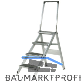 HYMER Alu-Sicherheitstreppe mit B�gel Type 6061 Stufen=4 H�he=0,90 m