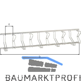 Fahrradst�nder Bremen 10 Einstellpl�tze Wandbefestigung