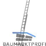 ALU-PRO Schiebeleiter Type 70046 Sprossen=2 x 10 L�nge=2,87/4,83 m
