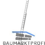 ALU-PRO Schiebeleiter Type 70046 Sprossen=2 x 14 L�nge=3,99/7,07 m