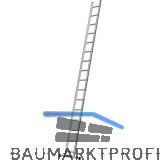 ALU-PRO Sprossen-Anlegeleiter Type 70011 Sprossen=16 L�nge=4,54 m