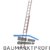 HYMER Alu-Schiebeleiter Type 6046 Sprossen=2x10 L�nge=2,99/4,95 m