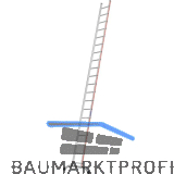 HYMER Alu-Anlegeleiter Type 6011 Sprossen=20 L�nge=5,80 m