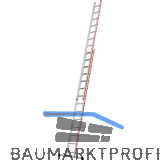 HYMER Alu-Schiebeleiter Type 4046 Sprossen=2x14 L�nge=4,02/7,10 m