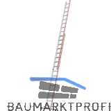 HYMER Alu-Schiebeleiter Type 4046 Sprossen=2x16 L�nge=4,59/8,22 m