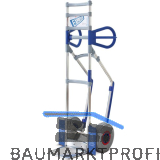 Profi-Stapelkarre mit Luftbereifung Tragkraft 300 kg Schaufel 245x220 mm