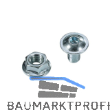 META Linsenflanschkopfschrauben und Bandmuttern je 12 St�ck M6 x 12