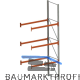 META Paletten-Anbauregal 4400 x 2700 x 1100 mm