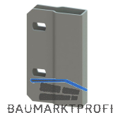 META Abrolldornaufnahme f�r Fu�teil verzinkt